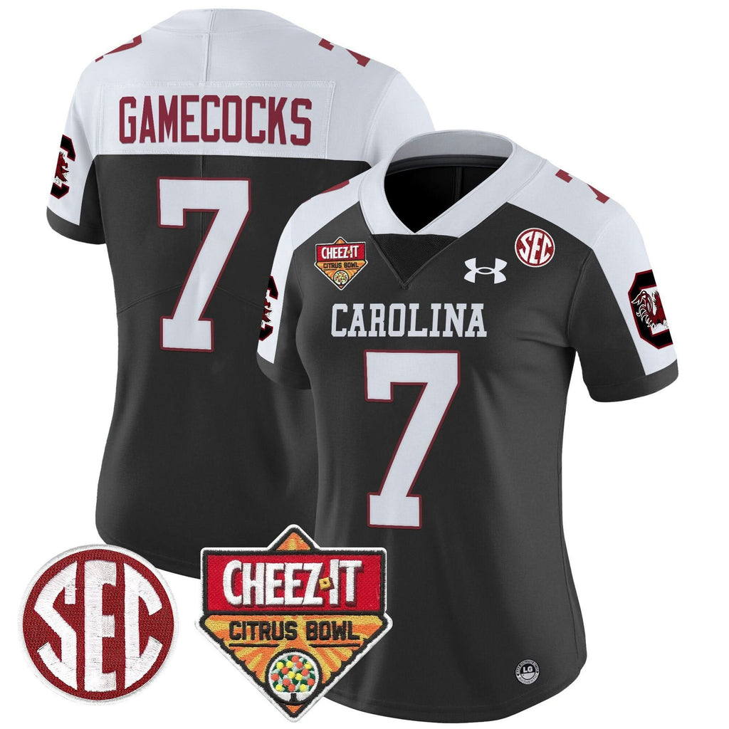 Women's SCG 1980 Throwback Cheez-It Citrus Bowl Patch Vapor Limited Jersey - Stitched