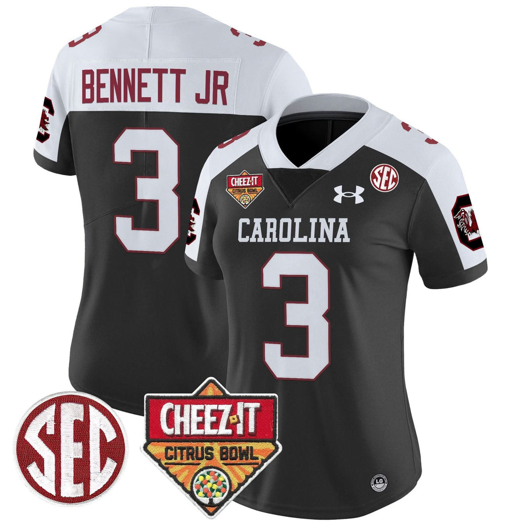 Women's SCG 1980 Throwback Cheez-It Citrus Bowl Patch Vapor Limited Jersey - Stitched