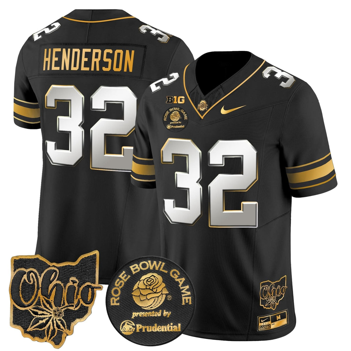 OSB Rose Bowl Gold Vapor Limited Jersey