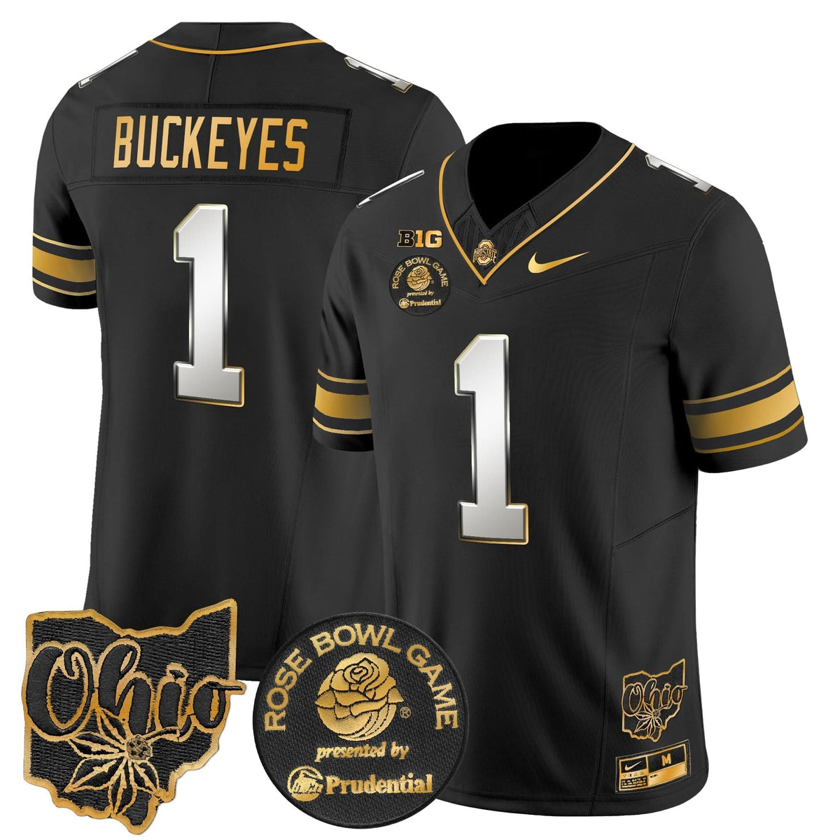 OSB Rose Bowl Gold Vapor Limited Jersey