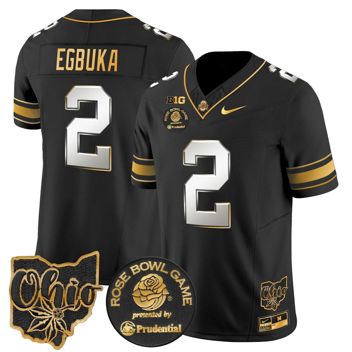 OSB Rose Bowl Gold Vapor Limited Jersey