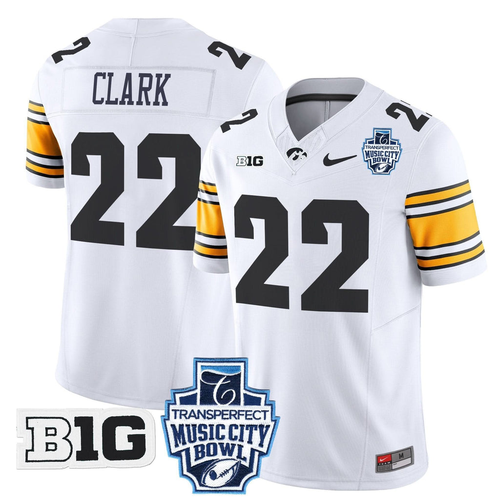 Iowa Hawkeyes 2024 Music City Bowl Vapor Limited Jersey