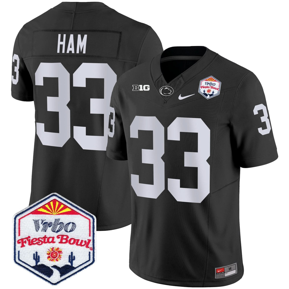 PSU 2024 The Fiesta Bowl Patch Vapor Limited Jersey