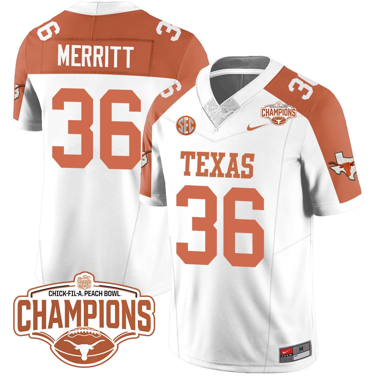 TL 2024 Peach Bowl Champions Jersey