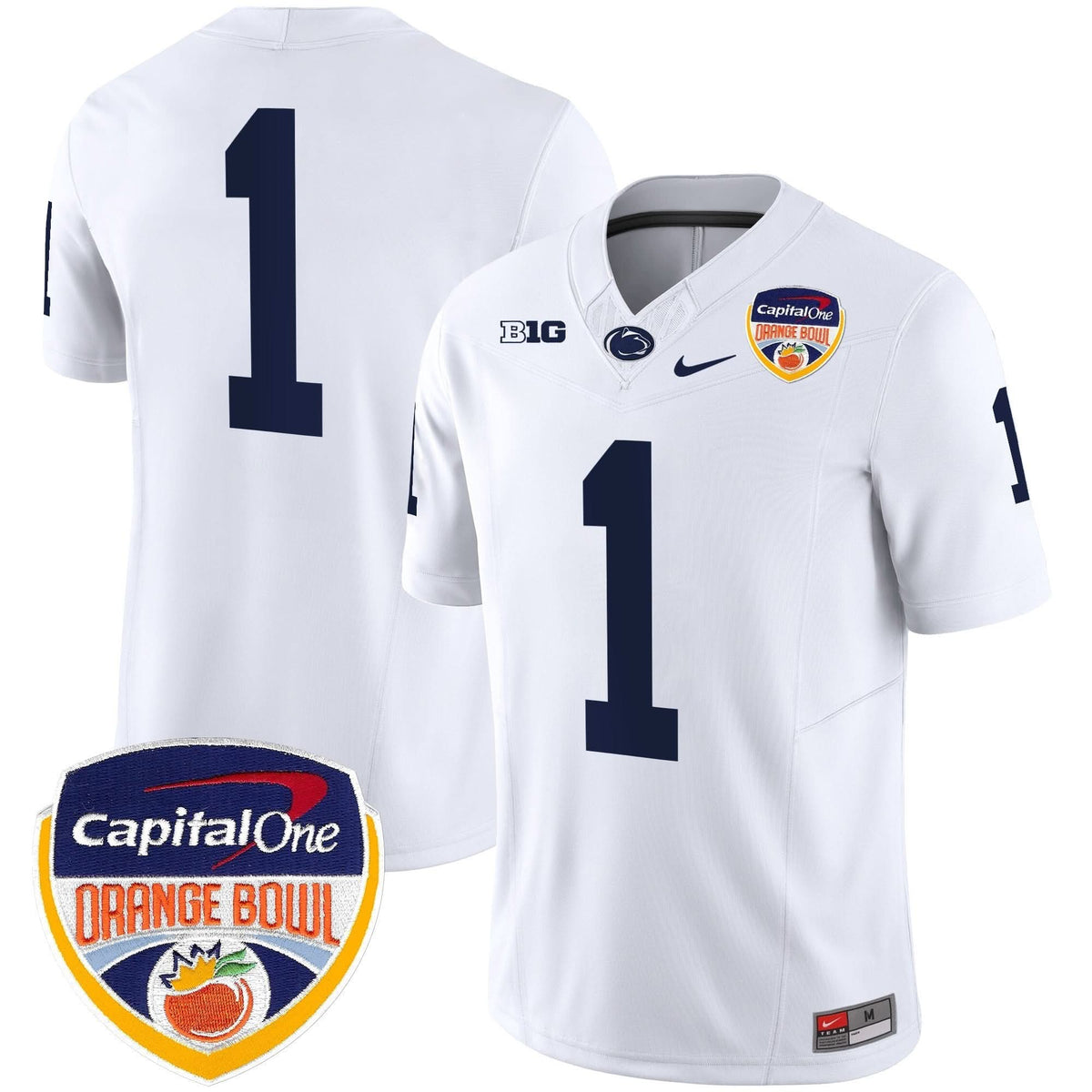 PSU Orange Bowl Patch Vapor Limited Jersey