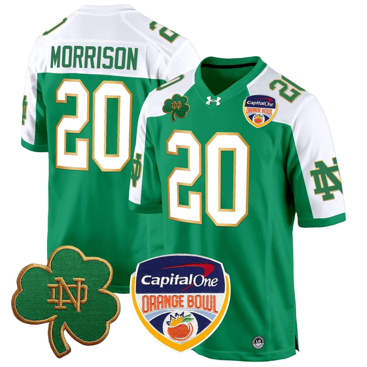 NDFI 2024 Orange Bowl Patch Game Jersey
