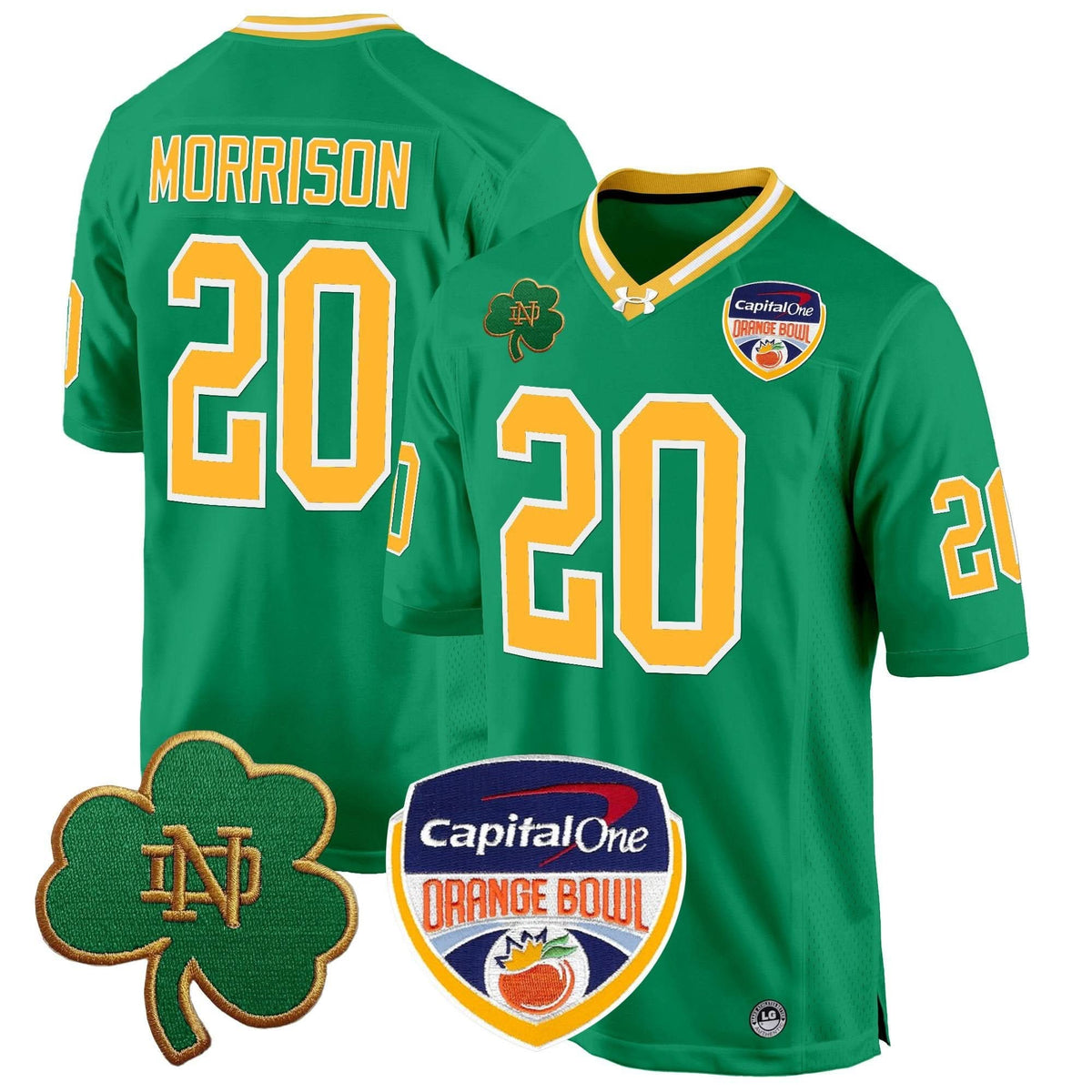 NDFI 2024 Orange Bowl Patch Game Jersey