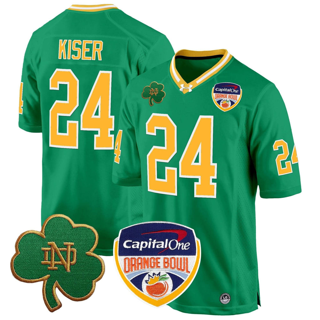NDFI 2024 Orange Bowl Patch Game Jersey