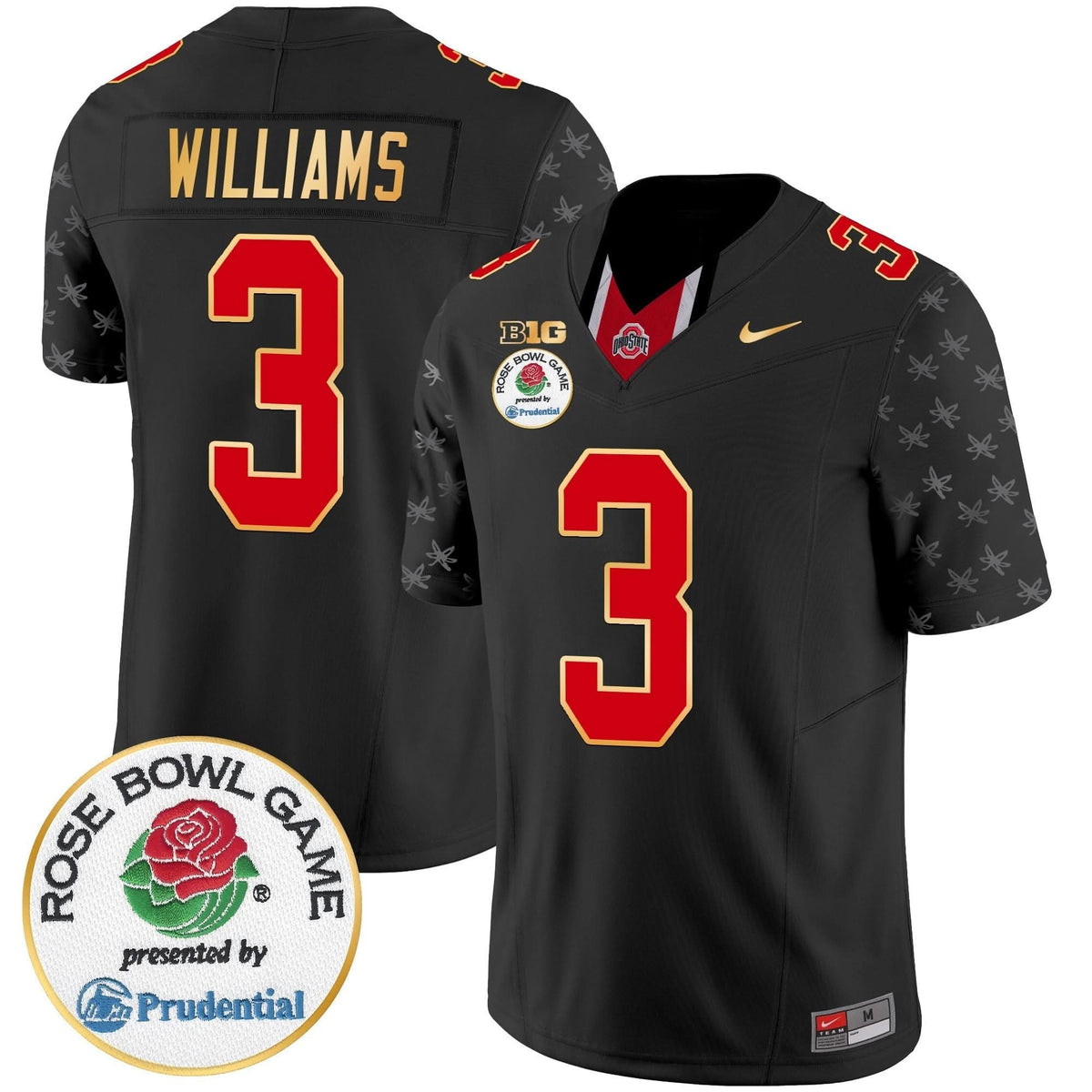 OSB Rose Bowl Gold Trim Vapor Limited Jersey