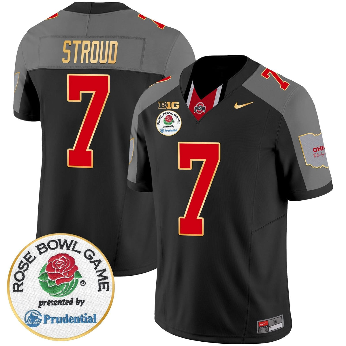 OSB Rose Bowl Gold Trim Vapor Limited Jersey