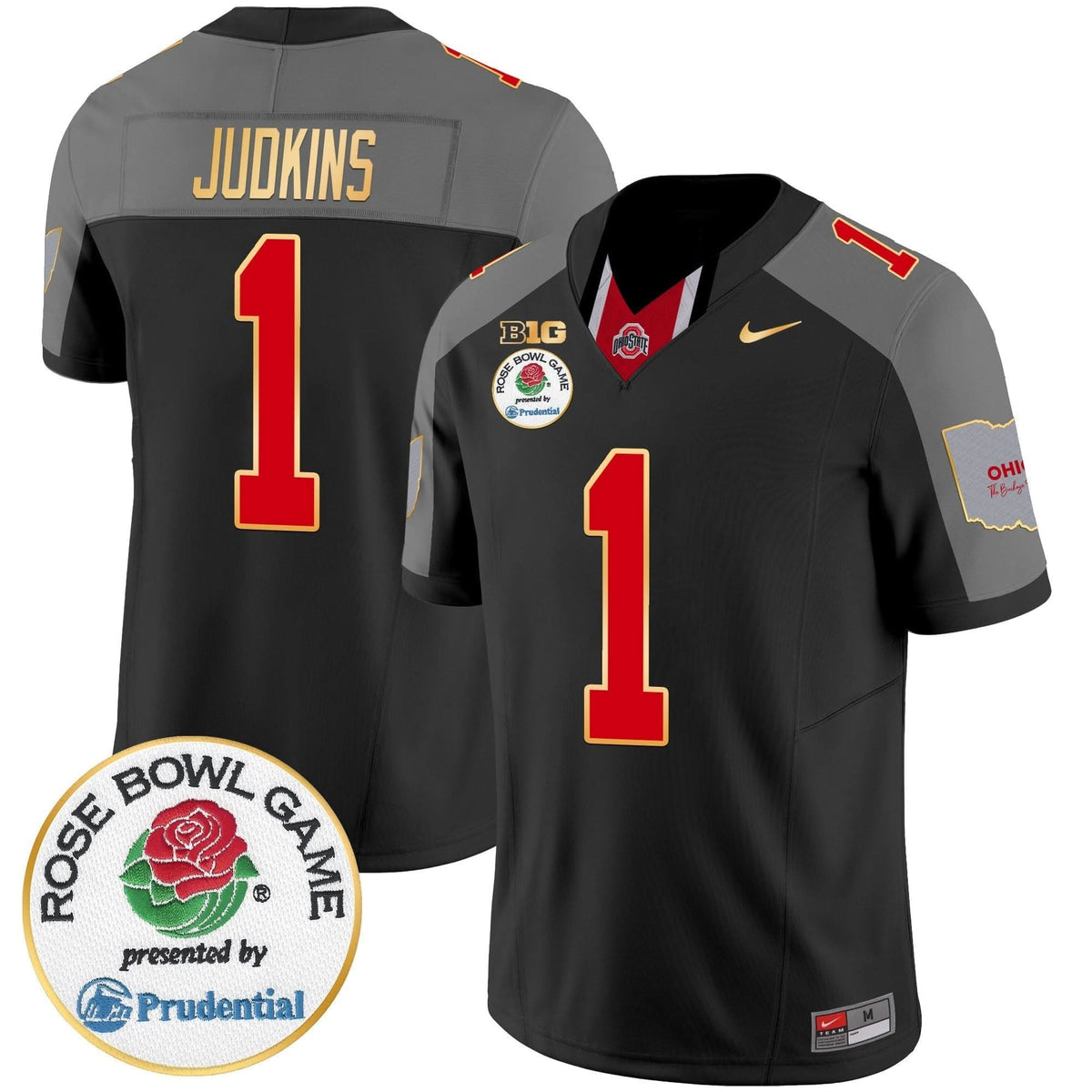 OSB Rose Bowl Gold Trim Vapor Limited Jersey