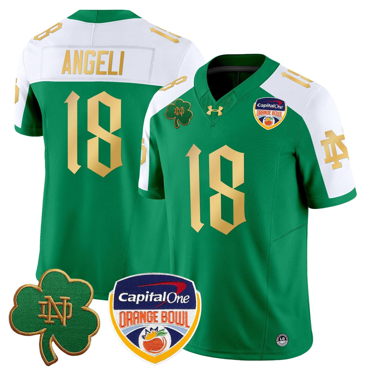 NDFI 2024 Orange Bowl Patch Vapor Limited Jersey V2