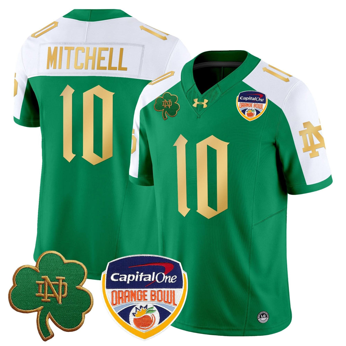 NDFI 2024 Orange Bowl Patch Vapor Limited Jersey V2
