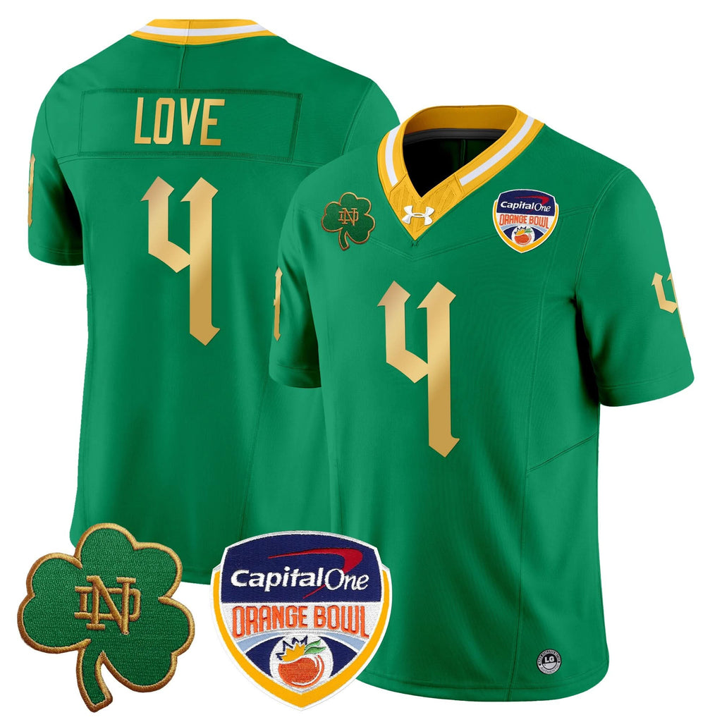 NDFI 2024 Orange Bowl Patch Vapor Limited Jersey V2