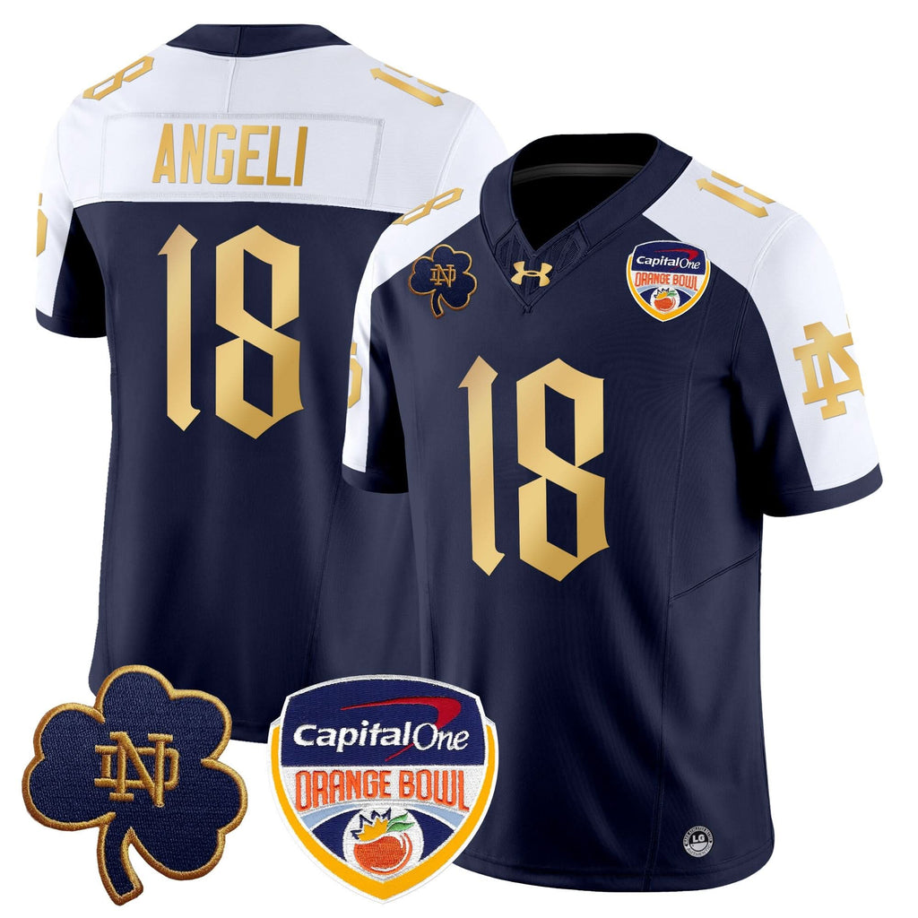 NDFI 2024 Orange Bowl Patch Vapor Limited Jersey V2