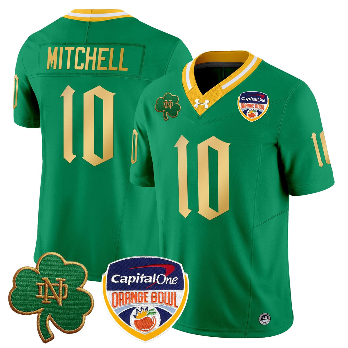 NDFI 2024 Orange Bowl Patch Vapor Limited Jersey V2