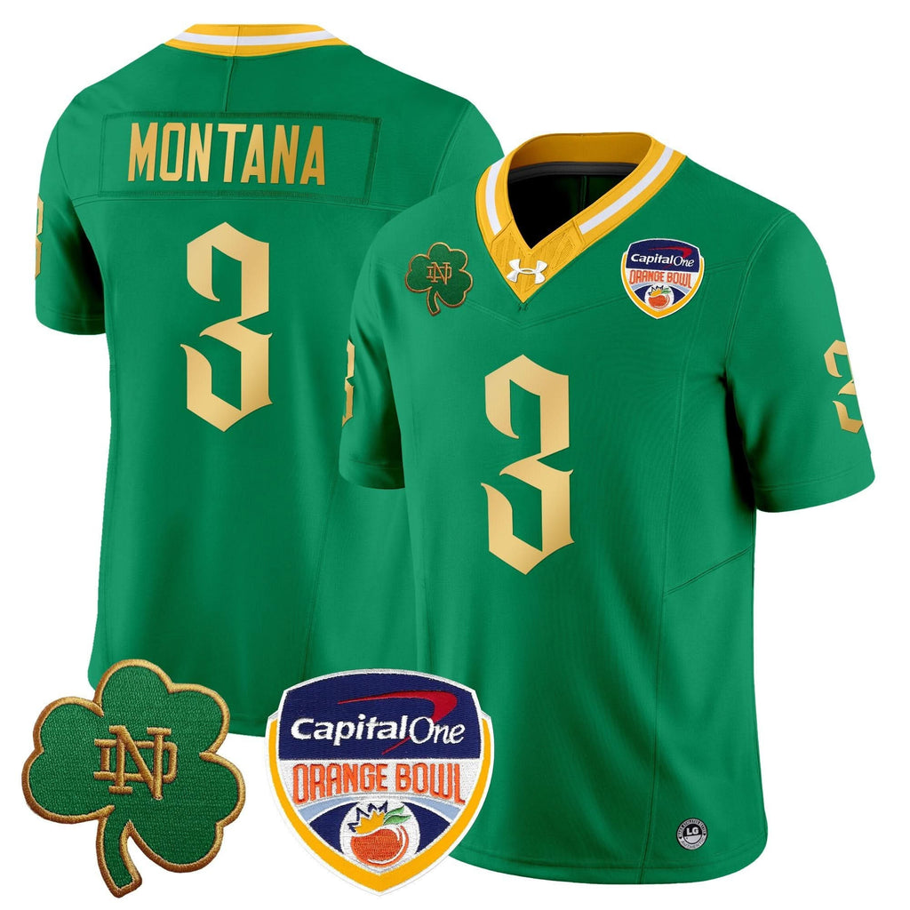 NDFI 2024 Orange Bowl Patch Vapor Limited Jersey V2
