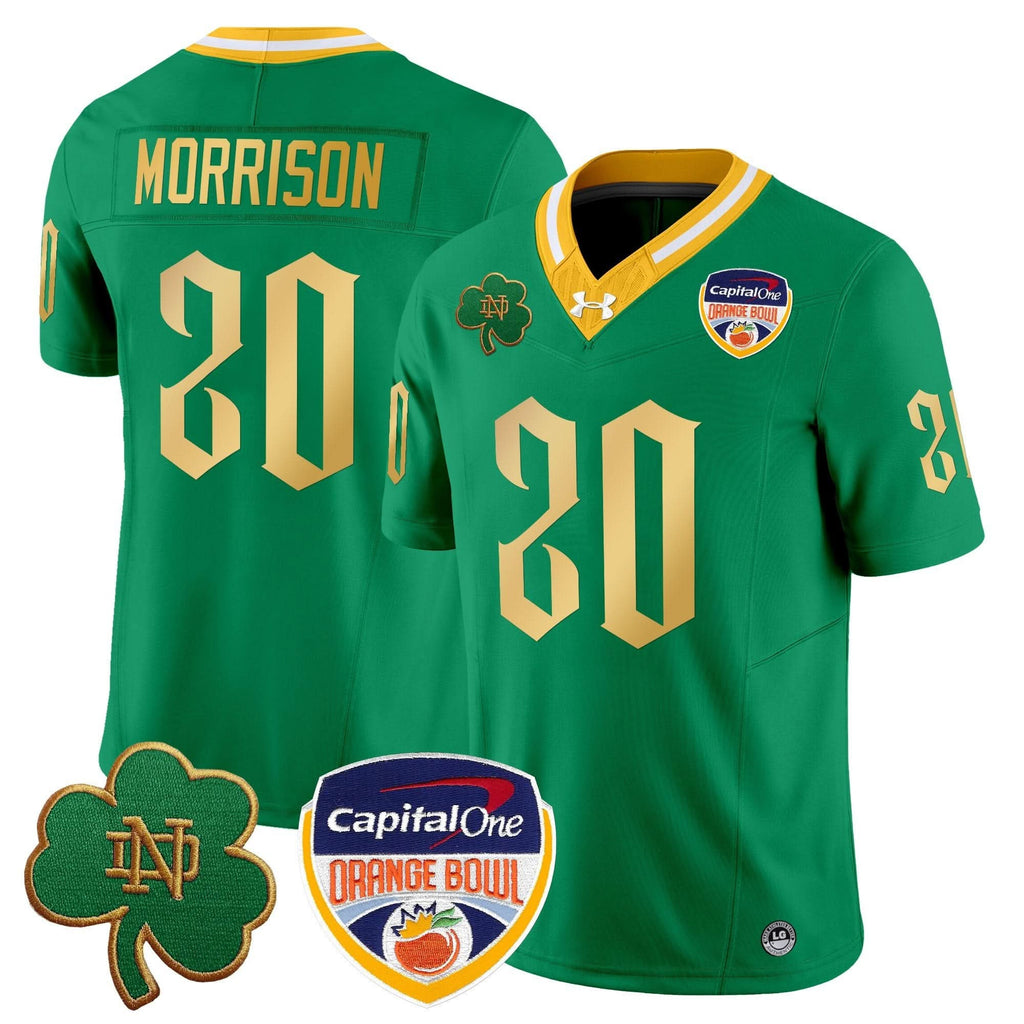 NDFI 2024 Orange Bowl Patch Vapor Limited Jersey V2