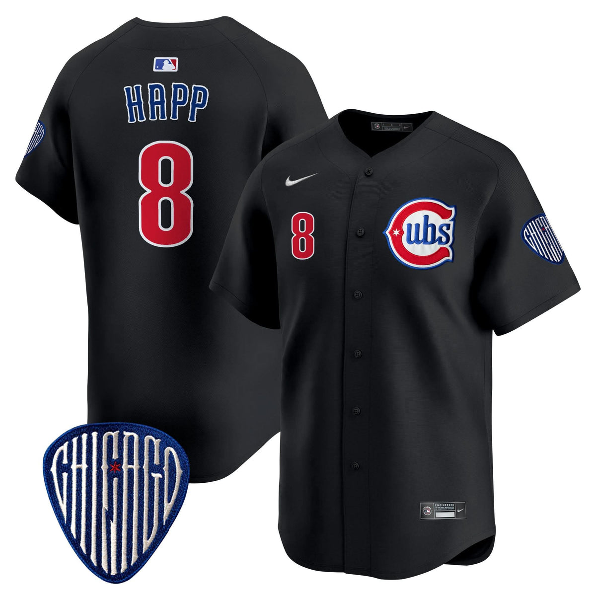 CC Blue Alternate Vapor Premier Limited Jersey - Stitched