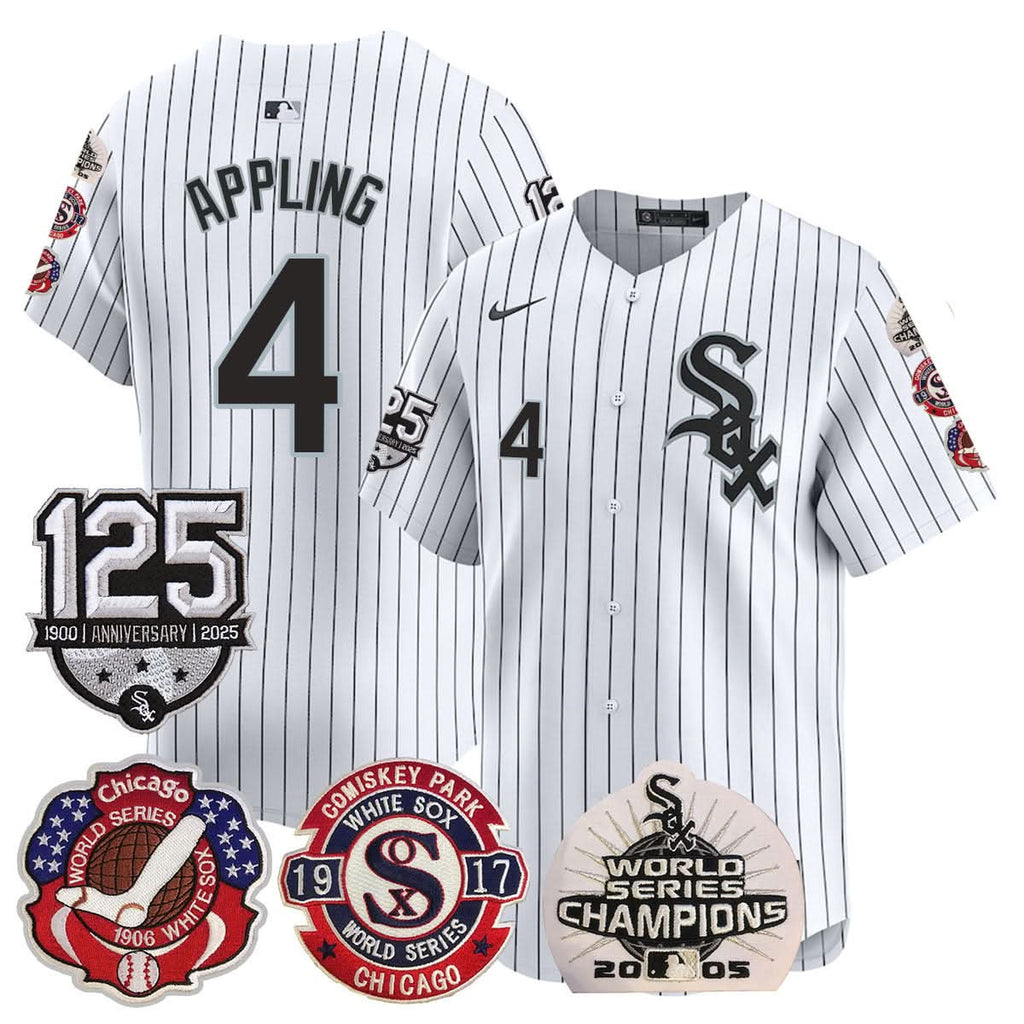 CWS 125th Anniversary - World Series Champions Jersey - Stitched