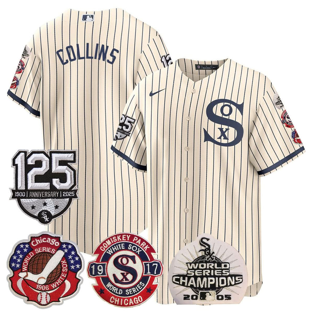 CWS 125th Anniversary - World Series Champions Jersey - Stitched
