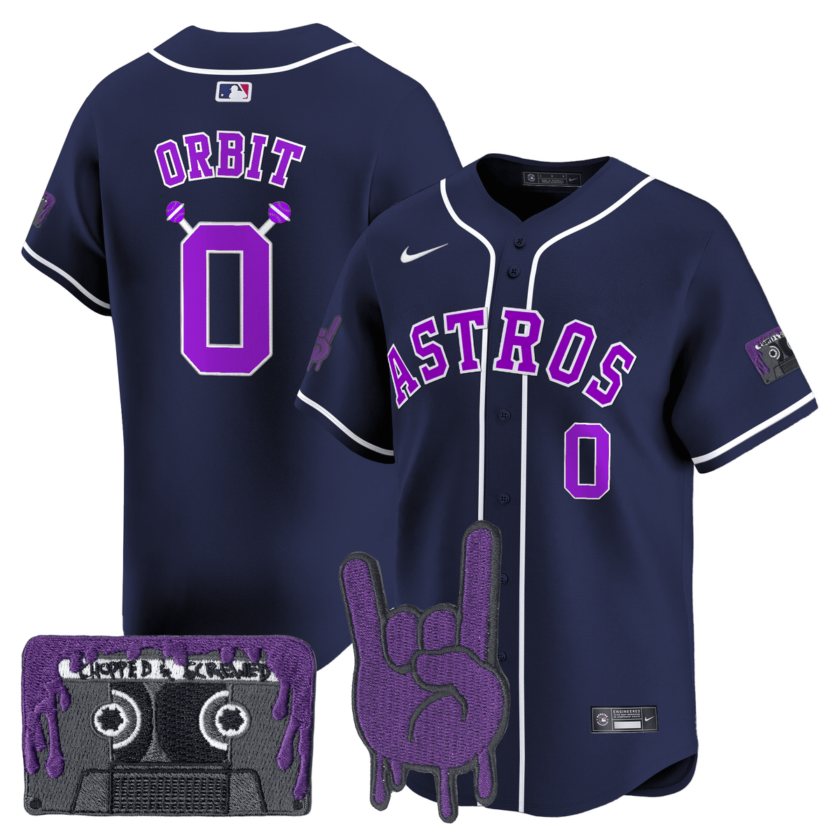 HA DJ Screw Patch Vapor Premier Limited Jersey - Stitched