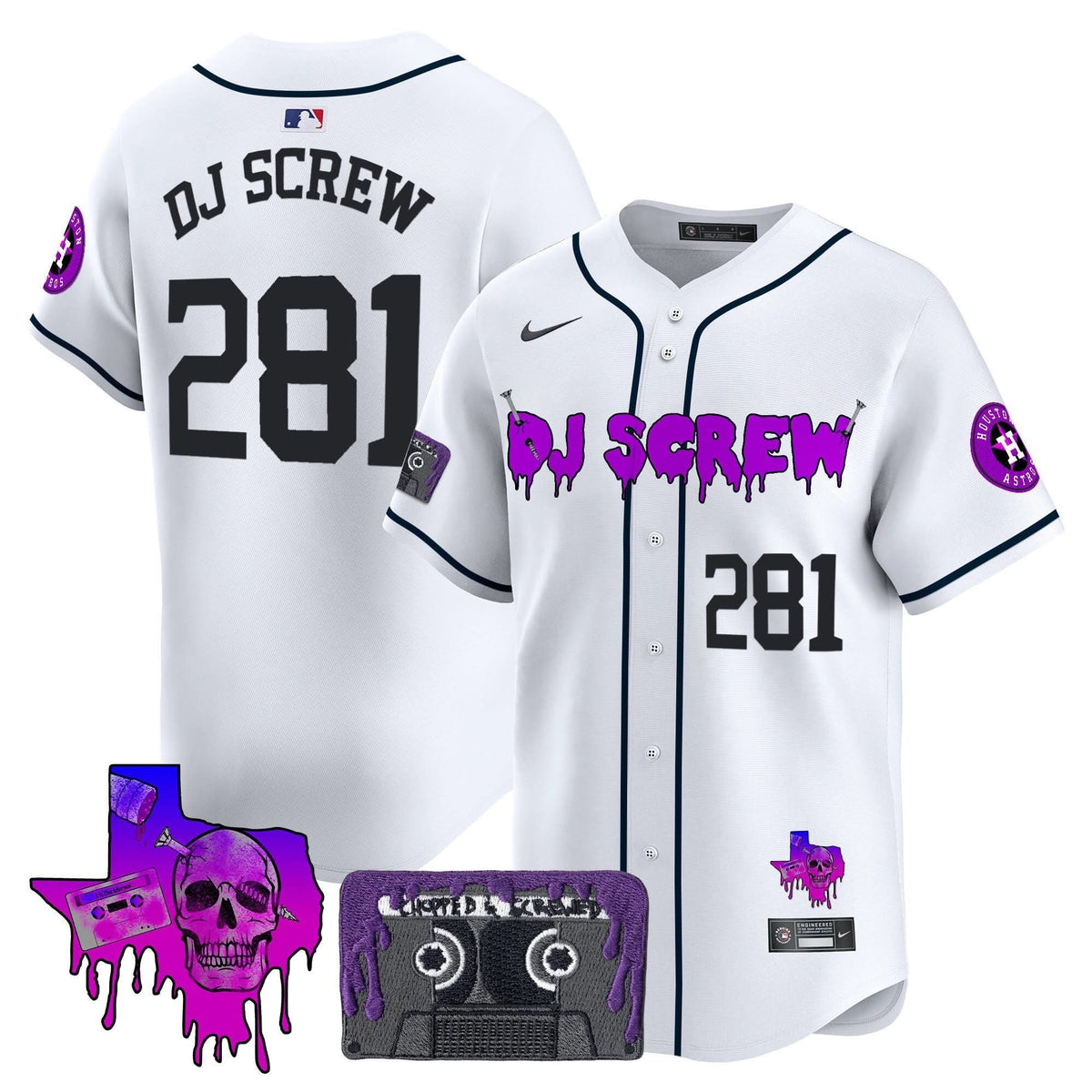 HA DJ Screw Patch Vapor Premier Limited Jersey V2 - Stitched