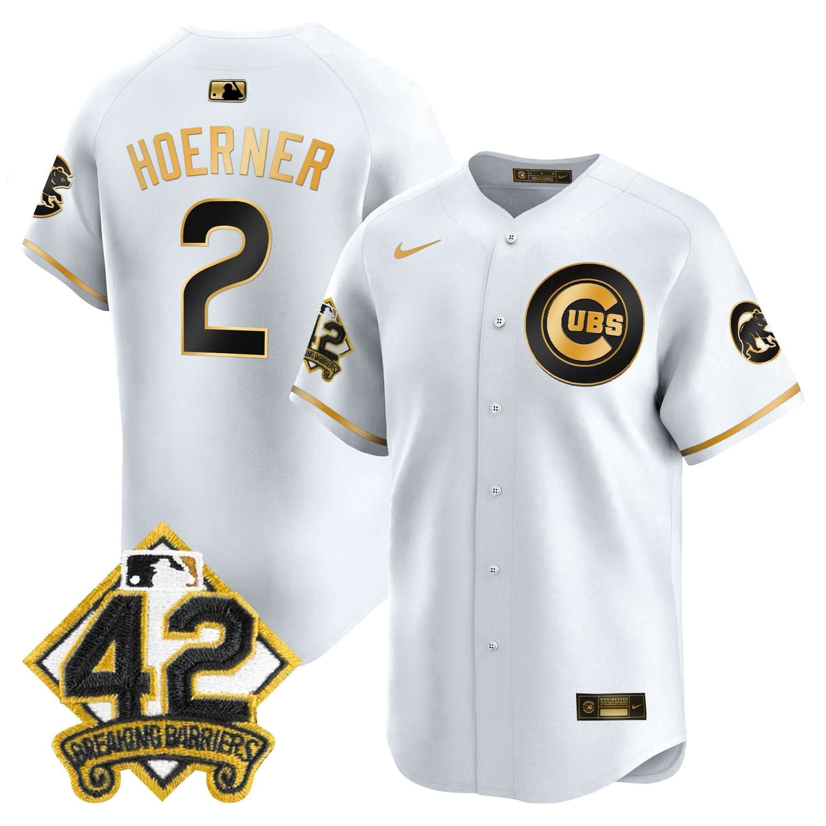 CC 2025 Jackie Robinson Patch Vapor Premier Limited Jersey - Stitched