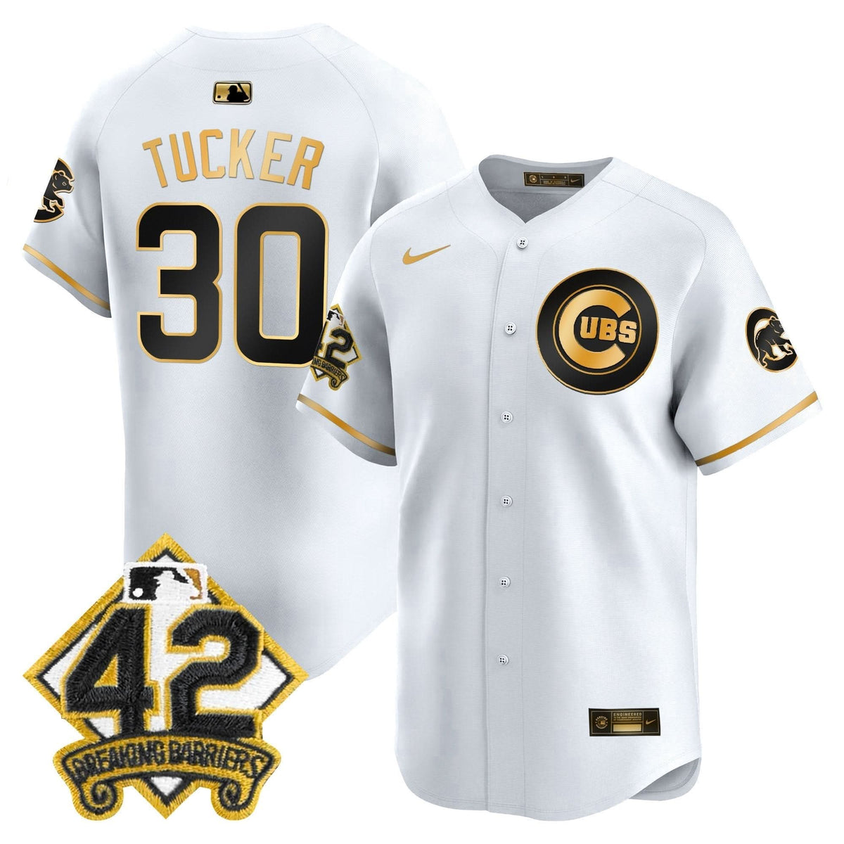 CC 2025 Jackie Robinson Patch Vapor Premier Limited Jersey - Stitched