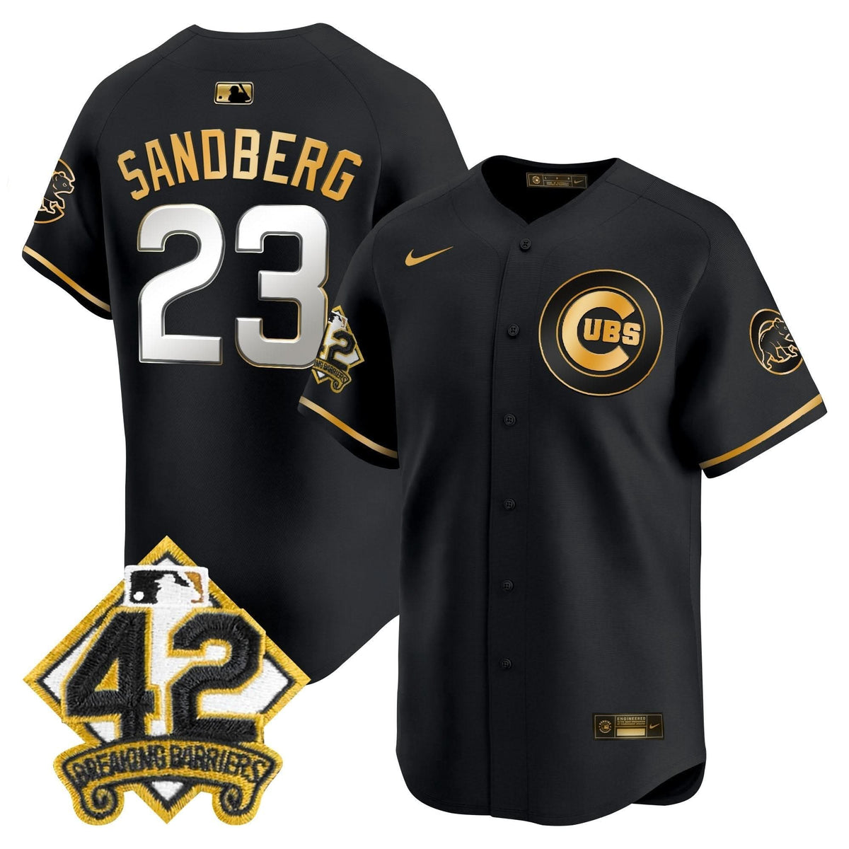 CC 2025 Jackie Robinson Patch Vapor Premier Limited Jersey - Stitched