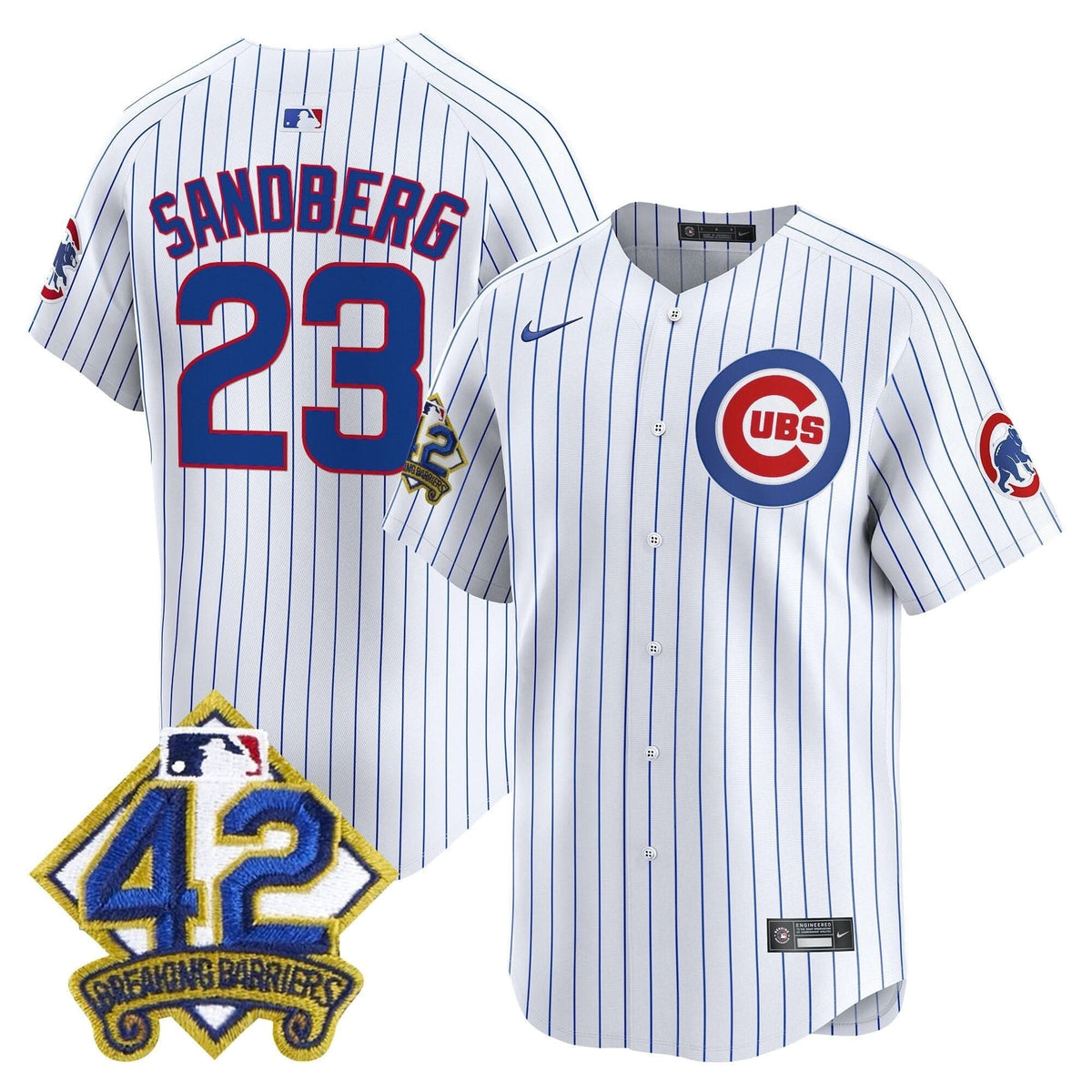 CC 2025 Jackie Robinson Patch Vapor Premier Limited Jersey - Stitched