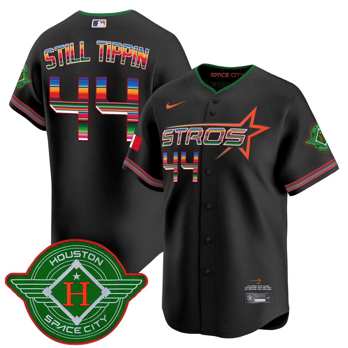 Astros 2025 City Connect Mexico Vapor Premier Limited Jersey - Stitched