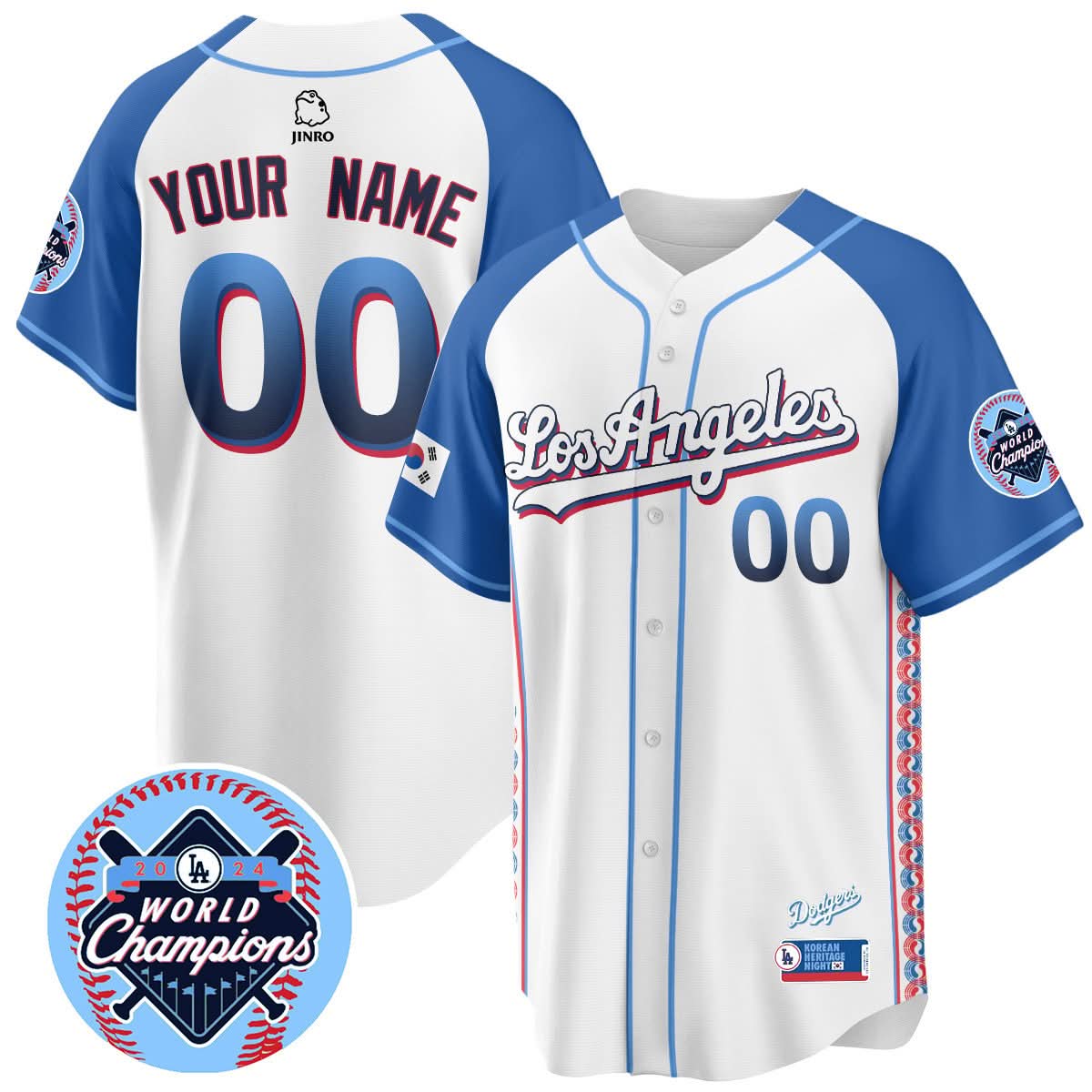 Custom Gender/Name LAD Korean Heritage Night Jersey - Stitched
