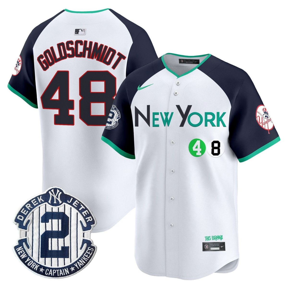 NYY City Connect Vapor Premier Limited Jersey - Stitched