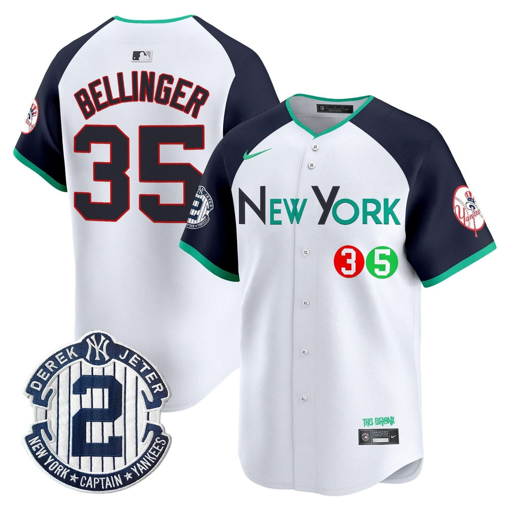 NYY City Connect Vapor Premier Limited Jersey - Stitched