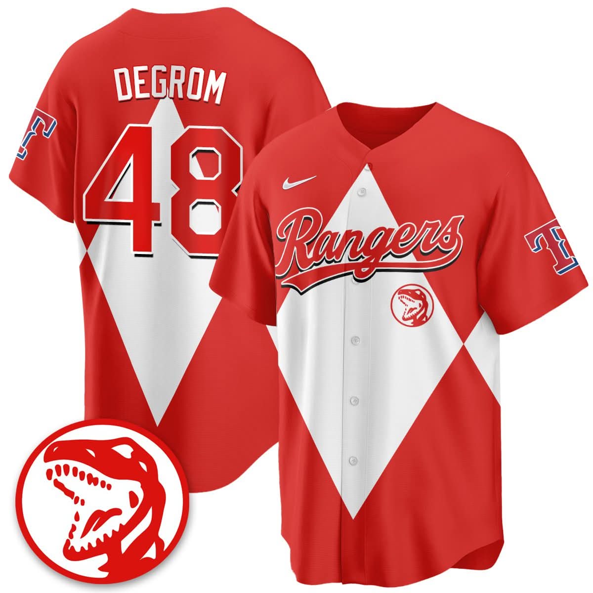 TR Power Rangers Limited Jersey - Stitched