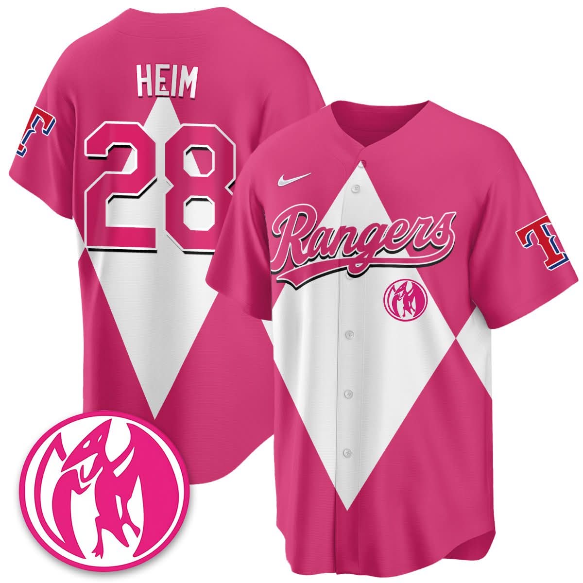 TR Power Rangers Limited Jersey - Stitched