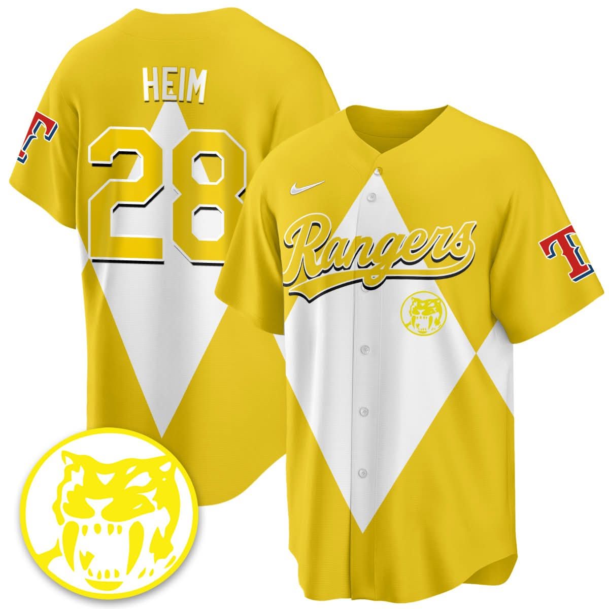 TR Power Rangers Limited Jersey - Stitched