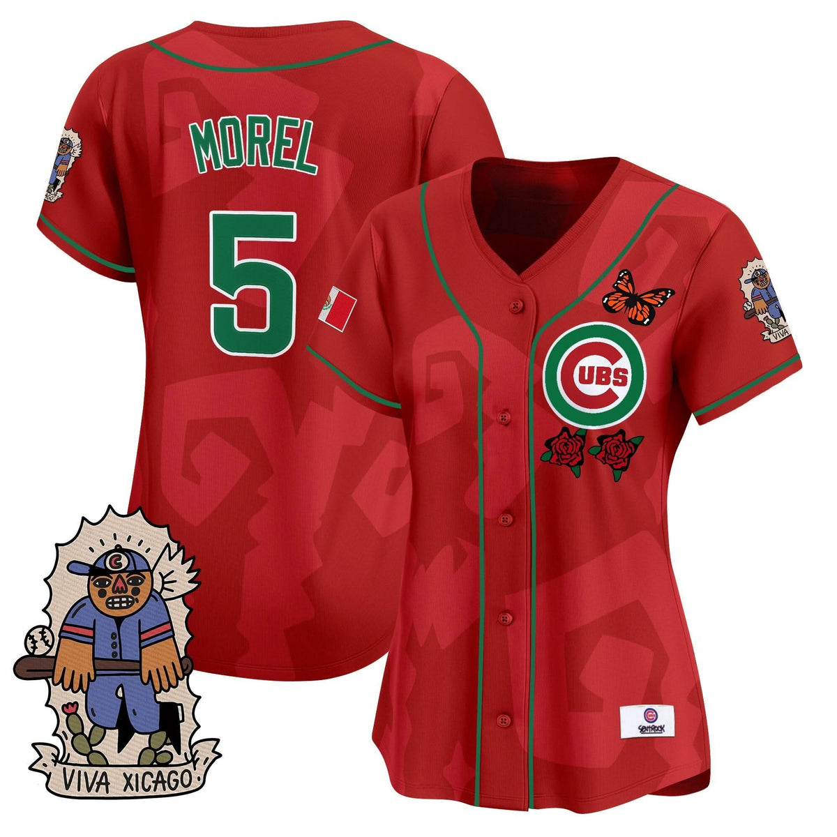 Women's 2025 CC Mexican Heritage Vapor Premier Limited Jersey - Stitched