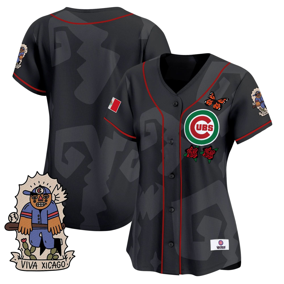 Women's 2025 CC Mexican Heritage Vapor Premier Limited Jersey - Stitched