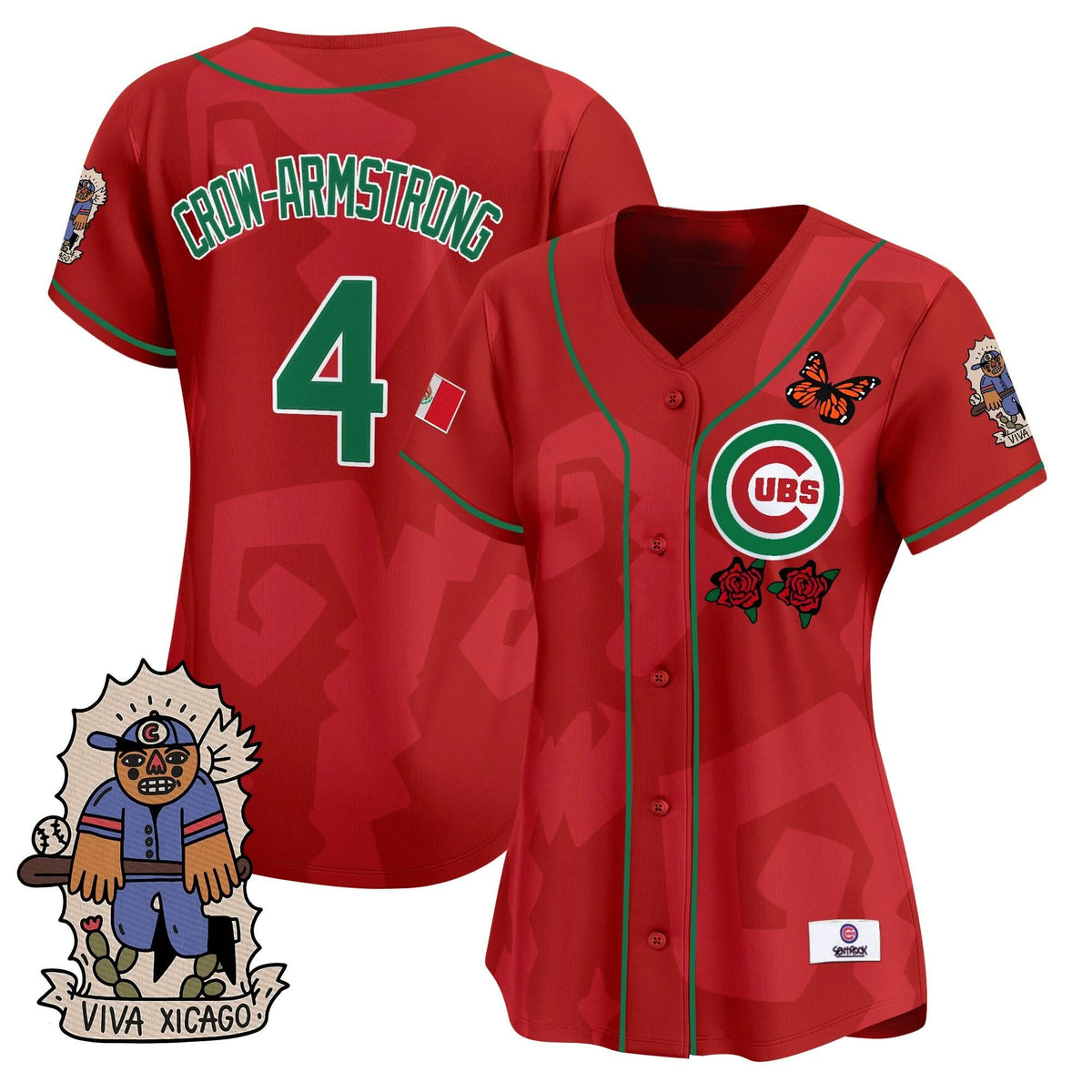 Women's 2025 CC Mexican Heritage Vapor Premier Limited Jersey - Stitched
