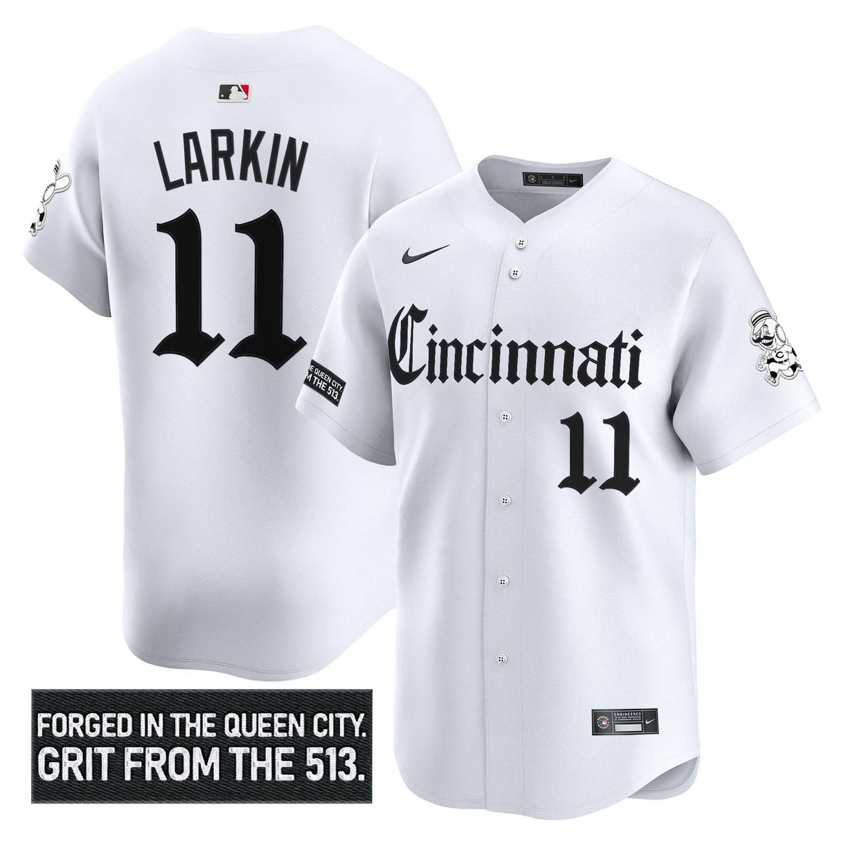 CR 'Gothic Queen City Edition' Vapor Premier Limited Jersey - Stitched