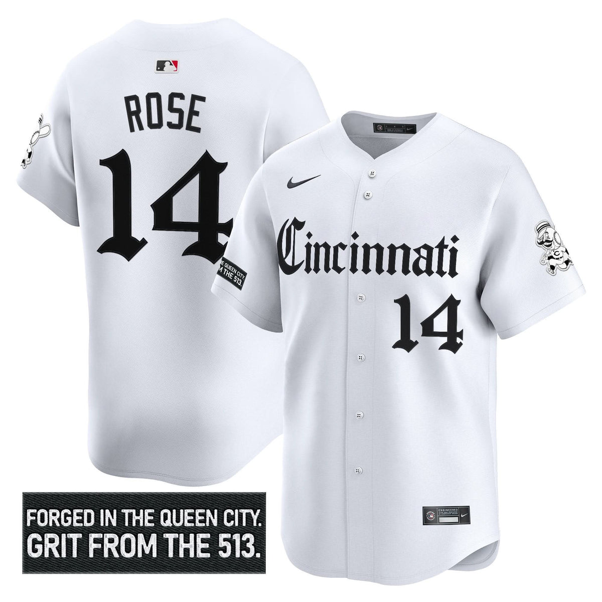 CR 'Gothic Queen City Edition' Vapor Premier Limited Jersey - Stitched