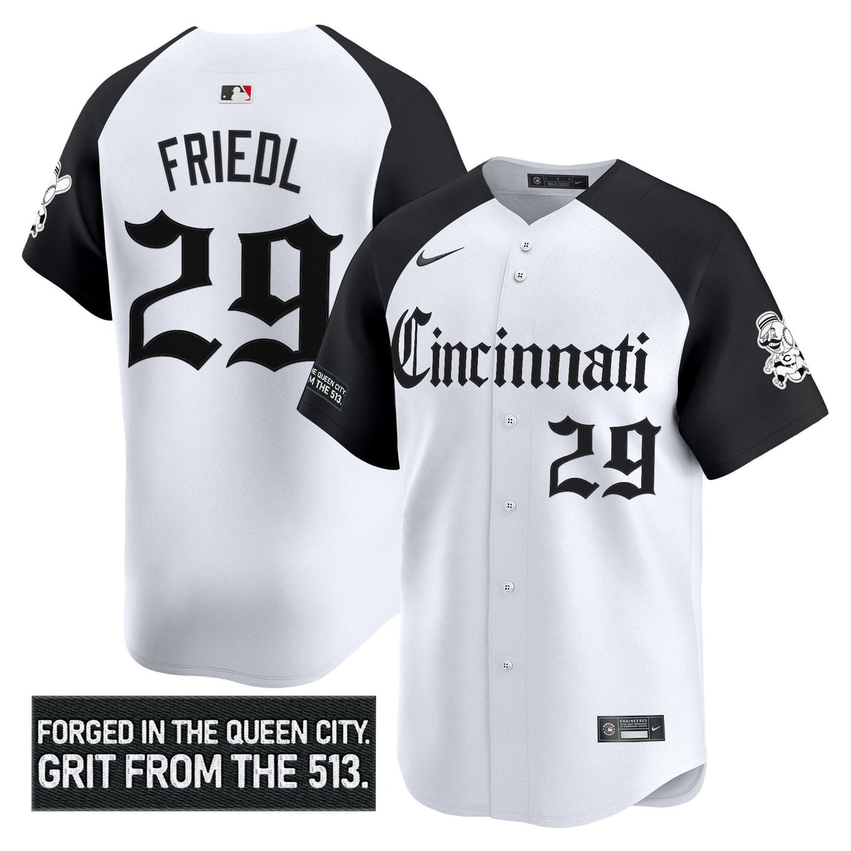 CR 'Gothic Queen City Edition' Vapor Premier Limited Jersey - Stitched