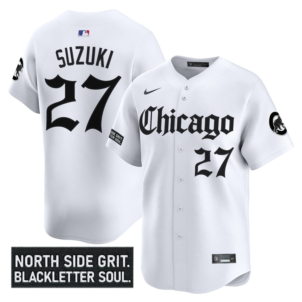 CC 'Gothic North Side Edition' Vapor Premier Limited Jersey V2 - Stitched