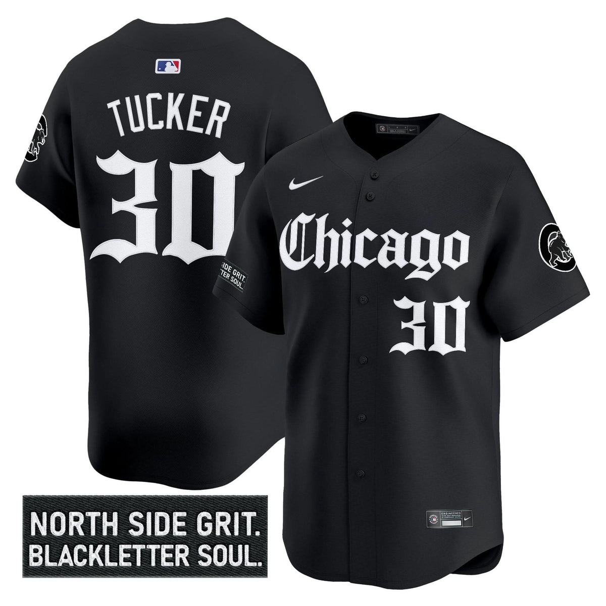 CC 'Gothic North Side Edition' Vapor Premier Limited Jersey V2 - Stitched