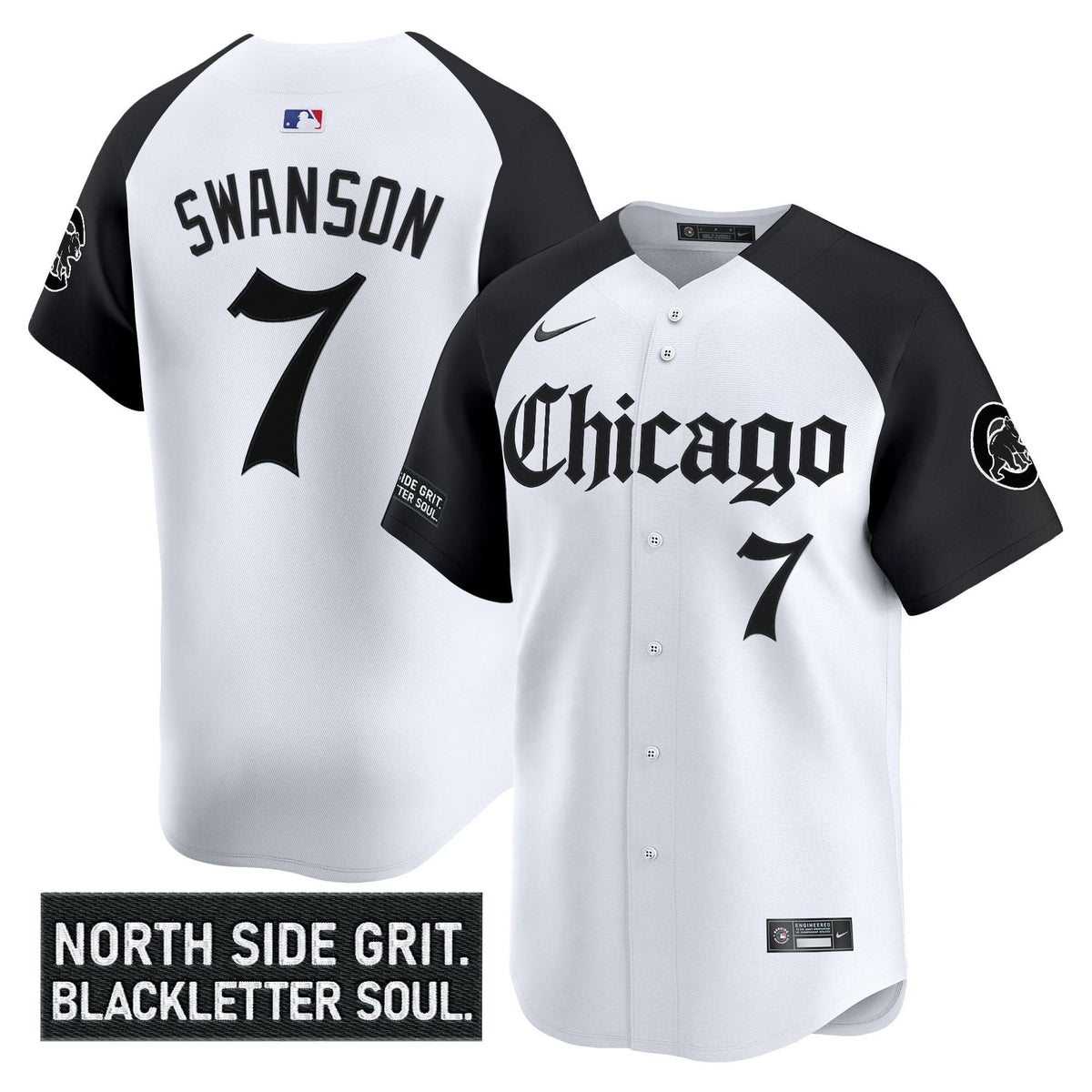 CC 'Gothic North Side Edition' Vapor Premier Limited Jersey V2 - Stitched
