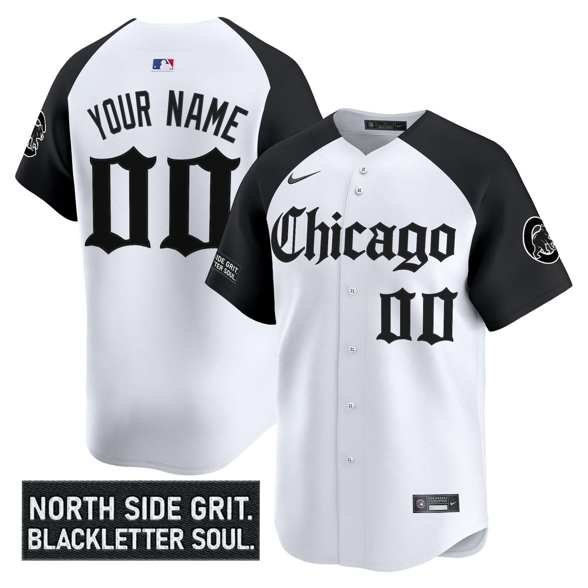 CC 'Gothic North Side Edition' Vapor Premier Limited Custom Jersey V2 - Stitched