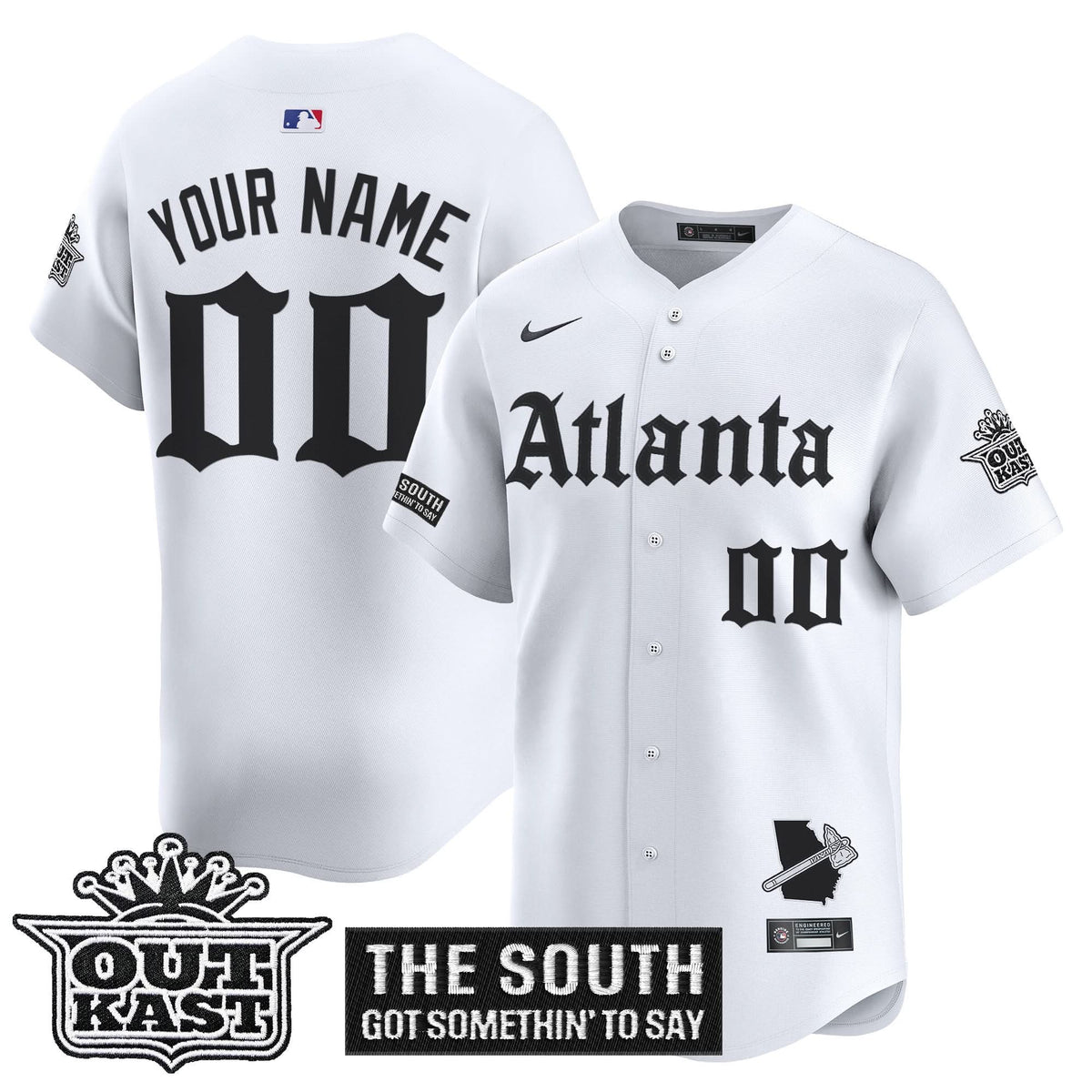 AB 'Gothic South x Outkast Edition' Vapor Premier Limited Custom Jersey - Stitched