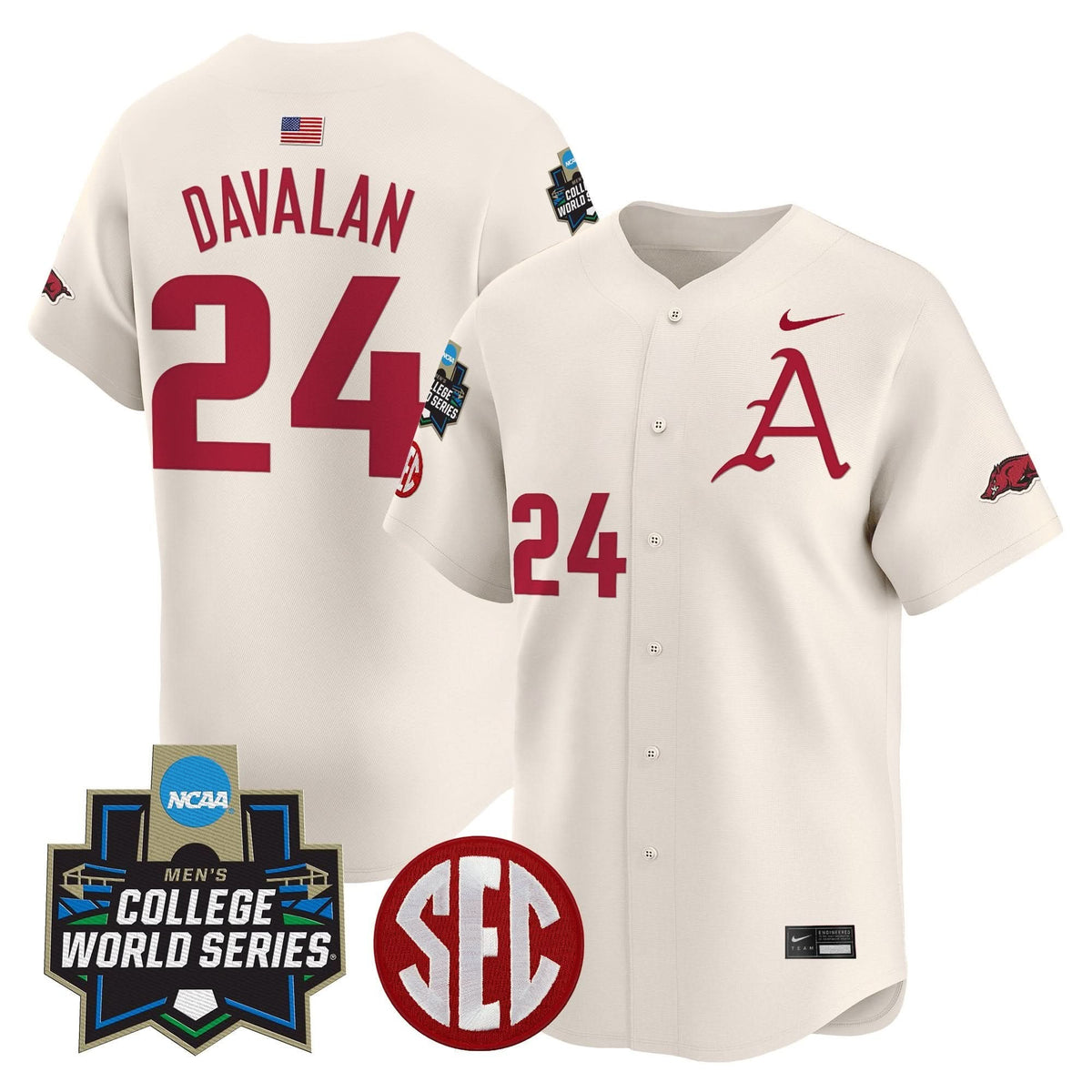 AR 2025 World Series Vapor Premier Limited Jersey - Stitched